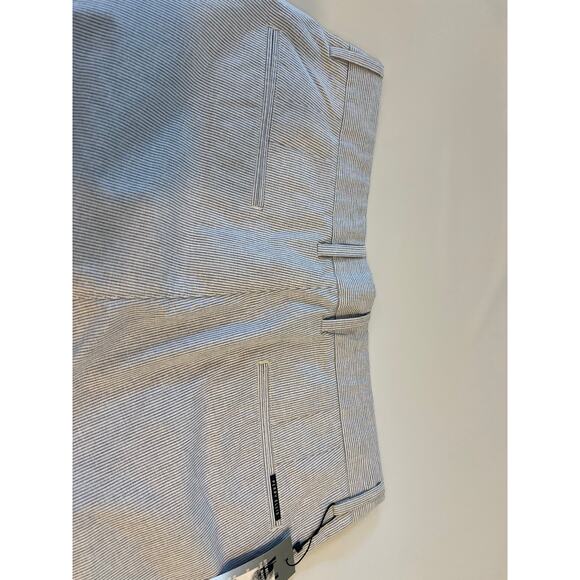 NWT Perry Ellis Pinstripe Slim Fit Shorts Mens 32 9" Inseam Quiet Luxury Preppy - Picture 11 of 14